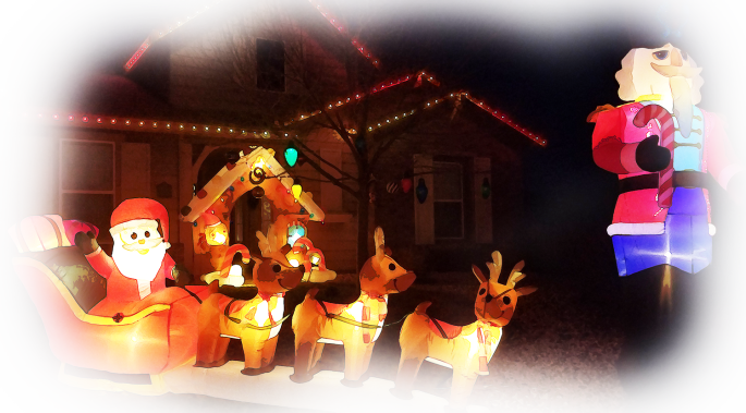 Holiday Lights in Reno