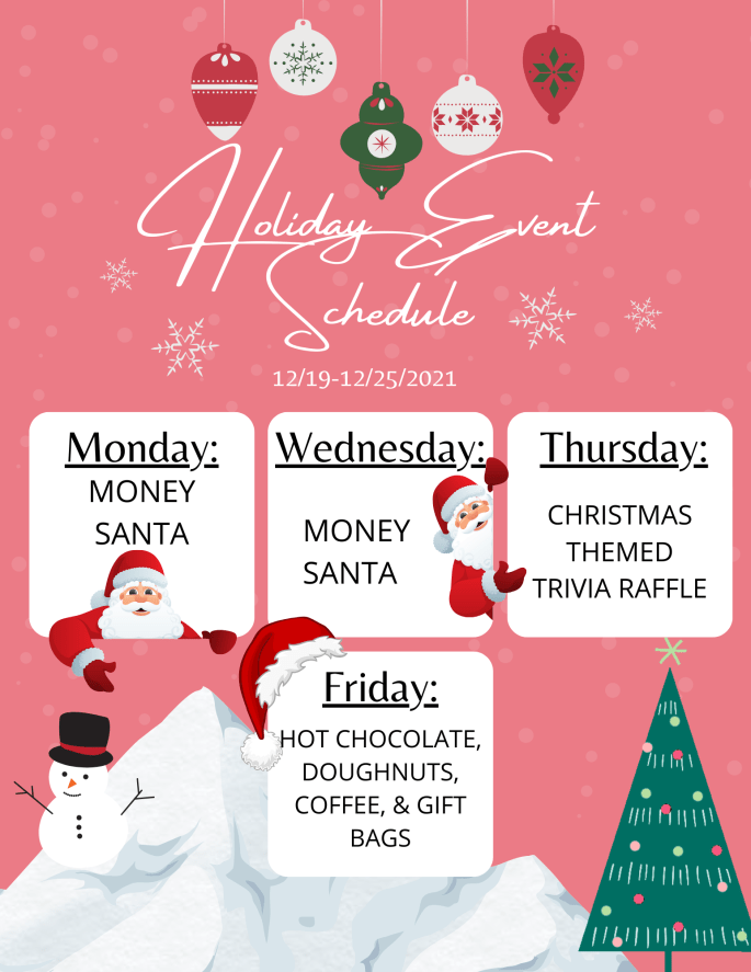 STYX events Dec 19-25